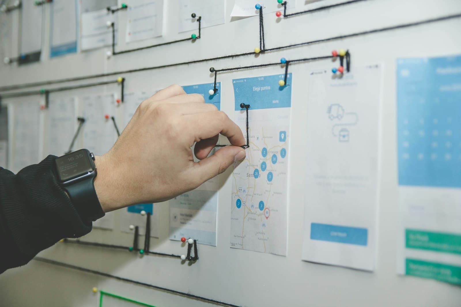 Analyst working through dashboards on a clean modern desk
